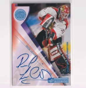 2000-01 Upper Deck CHL Prospects Game Used Edition AUTO Pascal LeClaire Halifax - Picture 1 of 2