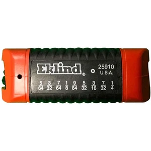 EKLIND 25910 Hex Key Folding Set,SAE,Security,9Pieces 60KU83 - Picture 1 of 1