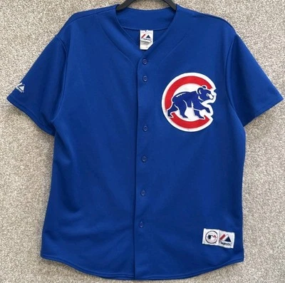 Vintage Majestic MLB Mens Chicago Cubs Alfonso Soriano Jersey Size XL USA - Image 1 of 4