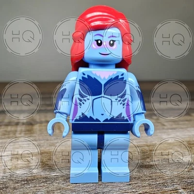 **NEW** 100% LEGO Mystique Marvel Universe X-Men MOC Minifigure - Image 1 of 4