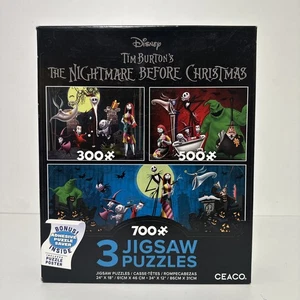 Rompecabezas Disney Tim Burton Pesadilla antes de Navidad 3+ - Imagen 1 de 7
