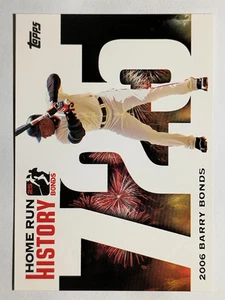 2005 Topps Barry Bonds Home Run History #725 Barry Bonds HR725 - Picture 1 of 2