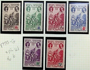 FRANKREICH - WIEDERVEREINIGUNG Sc 177B-G NH AUSGABE VON 1943 - DE PRONIS - (FMJ25) - Bild 1 von 1