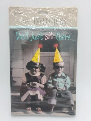 Hallmark Party Invitations 'Don't just sit there...come on over and party!' - Image 1 of 4