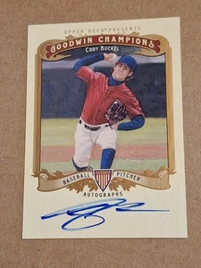 2012 CODY BUCKEL GOODWIN CHAMPIONS HANDSIGNIERTE AUTO ROOKIE KARTE RC #A-CB ANGELS - Bild 1 von 3