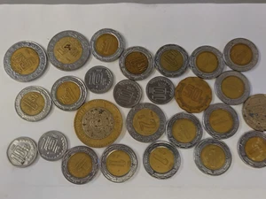 28 X Coins from Mexico 1990's 2000's Centavo 5 Centavos 20 Centavos Exact shown - Picture 1 of 9