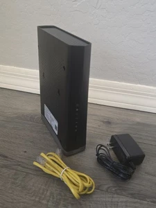 Centurylink ZyXEL C3510XZ Fiber Modem Router AC & Ethernet Cord Tested Works - Picture 1 of 3
