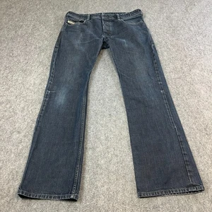 Diesel Zatiny Herren Jeans Bootcut 34 32 Dark Wash Blau Regular Fit 0088Z - Bild 1 von 11