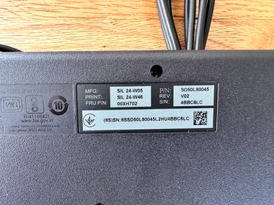 Lenovo Tastatur V02 – Original – USB – Top Zustand - Bild 1 von 2