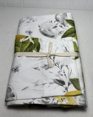 Williams Sonoma Meyer Lemon Print Apron - 36" x 26” - Image 1 of 4