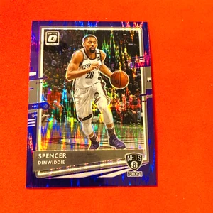 Spencer Dinwiddie... Brooklyn Nets... 2020-21 Optic PRIZM PURPLE SHOCK Paralelo - Imagen 1 de 2