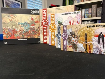 CMON Rising Sun, Daimyo Box, Dynasty Invasion, Kami Unbound, Monster Pack   - Image 1 of 4