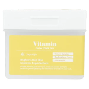 Almohadilla tónica Vitamin Glow, 120 almohadillas de algodón - Imagen 1 de 12