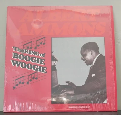 ALBERT AMMONS - KING OF BOOGIE WOOGIE Blues Classics 27 in Shrink Wrap Vinyl LP - Image 1 of 3