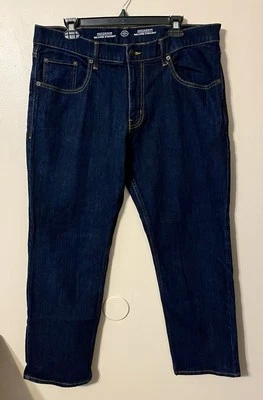 EUC St John's Bay Mens Dark Blue Denim Jean Pants 36x29 Relaxed Straight - Image 1 of 4