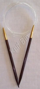 Rosewood 60" Circular Knitting Needles; Choose from Sizes 6-19 - Picture 1 of 1