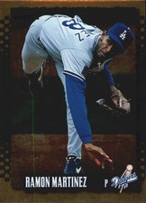1995 Score Gold Rush Los Angeles Dodgers Baseball Card #155 Ramon Martinez