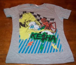WOMEN'S JUNIOR TEEN KE$HA T-shirt SMALL NEW Kesha - Picture 1 of 2