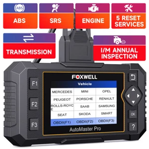 FOXWELL NT614 Elite Car Scanner with TCM/ECM & Oil Reset Diagnostics - Picture 1 of 16