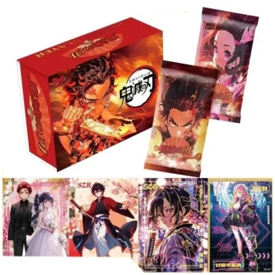 Demon Slayer Kimetsu No Yaiba Collection Card 13 Packs Box Premium NEW Official - Image 1 of 4