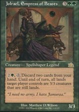 Jolrael, Empress of Beasts PL Prophecy MTG Magic The Gathering Green Eng Card