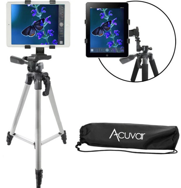 Acuvar FBA_4326573195 Tripod with Tablet Mount - Black