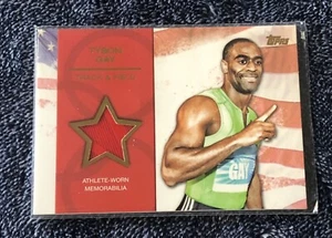 2012 Topps US Olympic Team and Hopefuls Relic Tyson Gay #OR-TG Rookie RC /25 - Picture 1 of 3