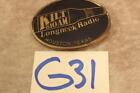 G31b Vintage Kilt 610 Am Longneck Radio Belt Buckle Houston Texas