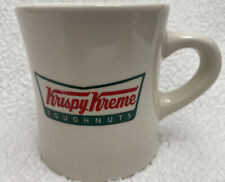 Krispy Kreme Doughnuts Diner Style Coffee Mug Bow Tie Logo 10oz Vintage