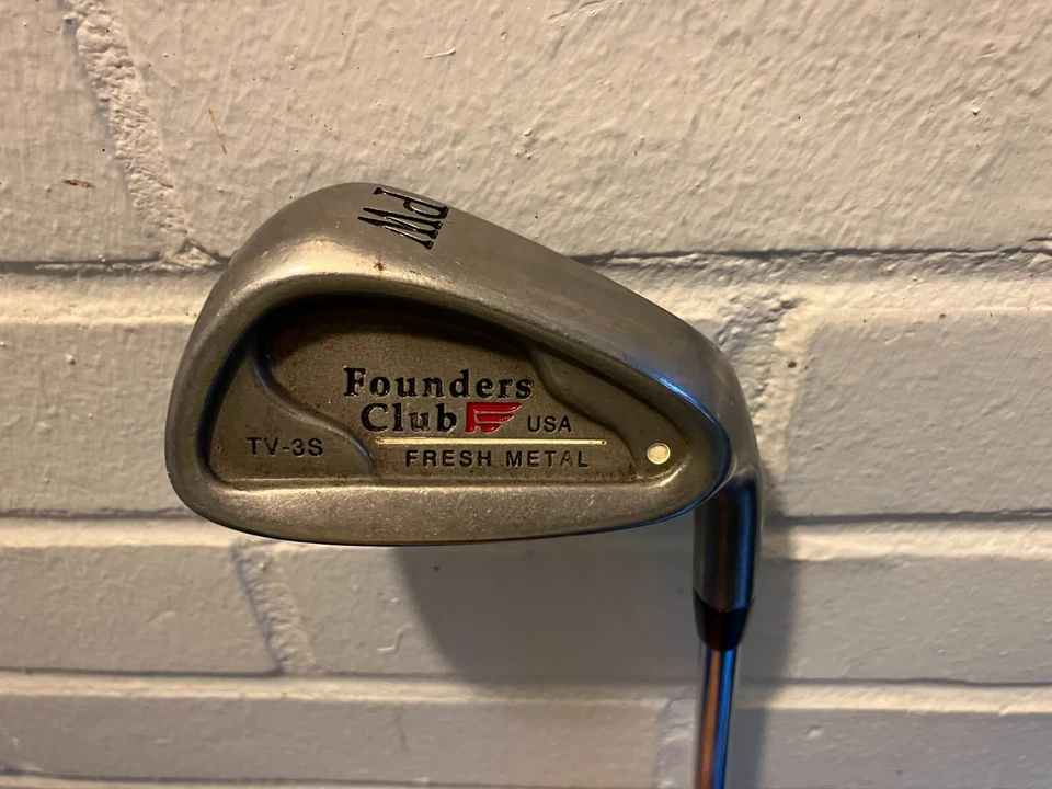 Founders Club Fresh Metal TV-3S Pitching Wedge PW MP 300 Steel Shaft - Image 1 of 4