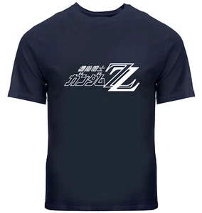 Mobile Suit Gundam ZZ Symbol Gift Shirt Mens Unisex Tee T-Shirt Graphic Anime - Picture 1 of 24