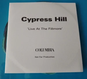 Cypress Hill Live At The Fillmore Promo CD Whitfield Street Studios - Bild 1 von 3