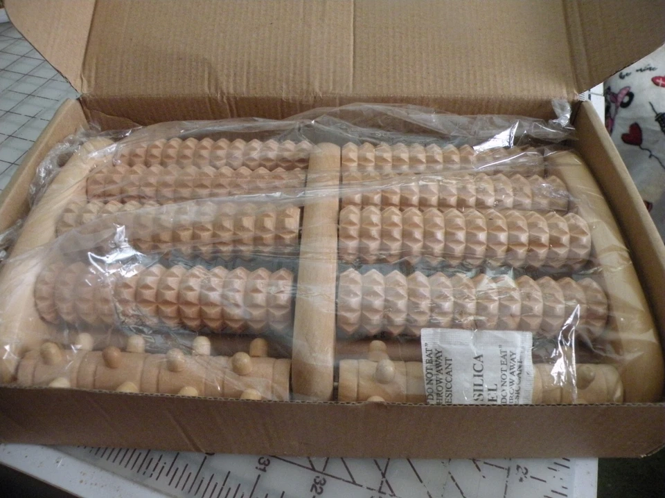 NEW TheraFlow Dual Foot Massager Roller (Large) Relax and Relieve Plantar - Image 1 of 4