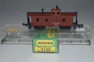 N Scale Minitrix Santa Fe Cupola Caboose 1951 C49997 - Picture 1 of 2