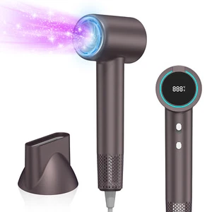 Professional Negative Ionic Hair Dryer Blow Dryer 1500W Fast Drying High Speed - Picture 1 of 11