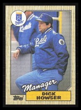 Dick Howser 1987 Topps #18  Kansas City Royals