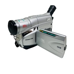 JVC Compact VHS Camcorder VHS C Modell GR-AXM17U getestet benötigt Akku & Kabel - Bild 1 von 11