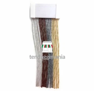 TENDA ANTIMOSCHE PVC PLASTICA PARAMOSCHE MOSCHIERA ANTI MOSCHE SU MISURA GLITTER - Imagen 1 de 4