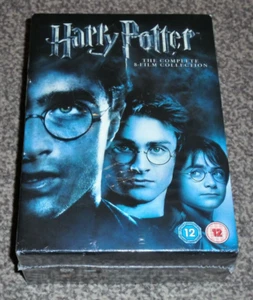 HARRY POTTER : THE COMPLETE 8 FILM COLLECTION - NEW DVD BOXSET (FREE UK P&P) - Imagen 1 de 4