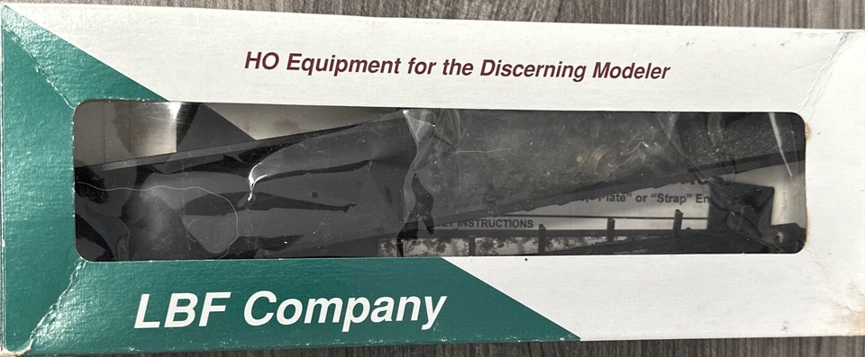 LBF HO Kit #2001 65’ Mill Gondola Corr Side Burlington Northern NOS - Image 1 of 3