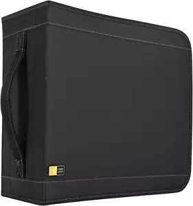 Case Logic CDW-32 32 Capacity Classic CD Wallet (Black) - Picture 1 of 4