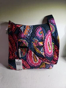 Vera Bradley in retired TWILIGHT PAISLEY HIPSTER Cross-body Shoulder Bag - Picture 1 of 7