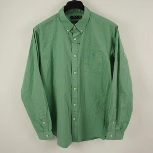 Nuevo Polo Ralph Lauren Calce Clásico Peso Pluma Sarga Para Hombre 2XL Camisa Abotonada - Imagen 1 de 10