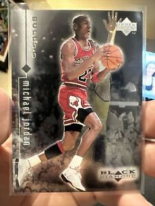 1998-99 Upper Deck Black Diamond #6 Michael Jordan Card Chicago Bulls