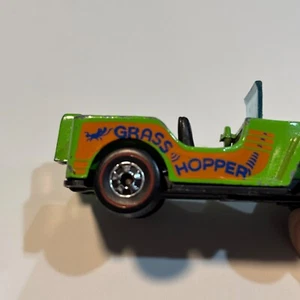 HOT WHEELS Flying Colors REDLINE GRASS HOPPER LIGHT GREEN ENAMEL 1970 HK - Picture 1 of 10