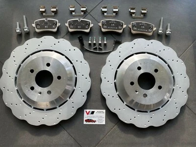   original Audi RS6 4G Wave Bremsensatz Bremsscheiben Beläge 4G0615601 E Neu OE - Bild 1 von 2