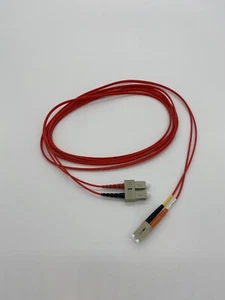 New CableToGo#37238 3M DUP LC-SC 62.5/125 PVC RED - Picture 1 of 3