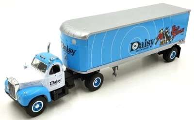First Gear 1/34 Scale 10-0123 1960 B61 Mack Tractor And Trailer Daisy - Immagine 1 di 4