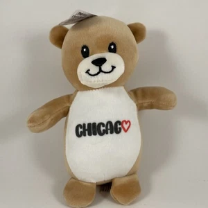 Plushology Bär Plüschtier 7 Zoll Stofftier Chicago Neu! - Bild 1 von 4