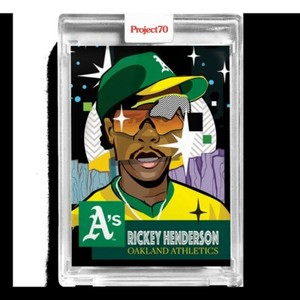2021 Project 70 #26 1953 Rickey Henderson by Pose (PR=3,164) Athletics